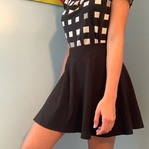 Short skater skirt
